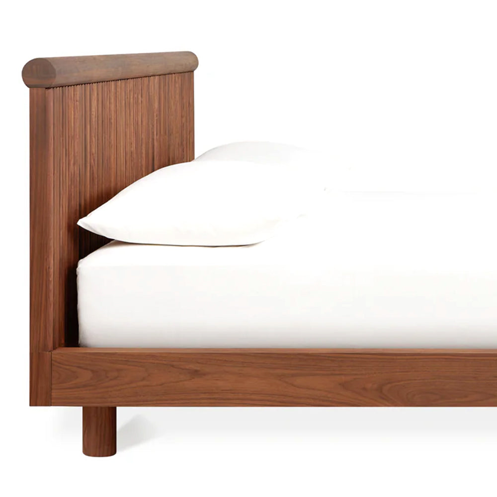 Odeon Bed - Walnut
