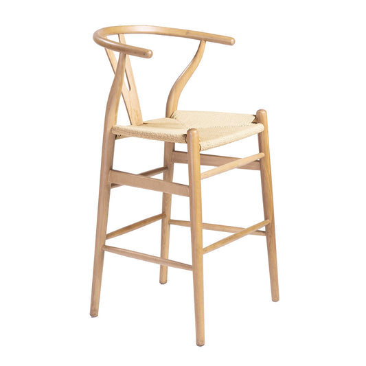 Wishbone Stool - Natural