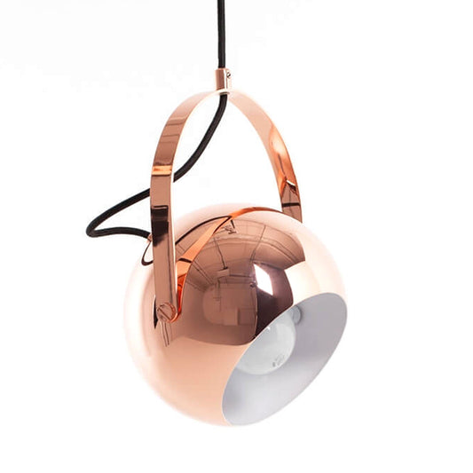 Ball Pendant with Adjustable Handle - Copper