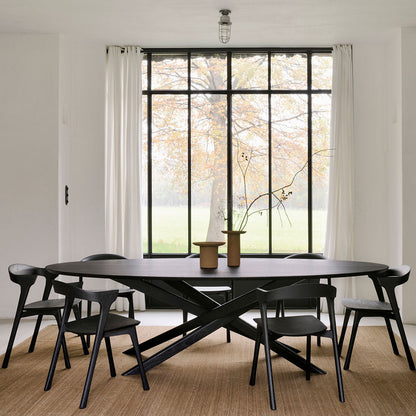 Mikado Oval Dining Table - Floor Model