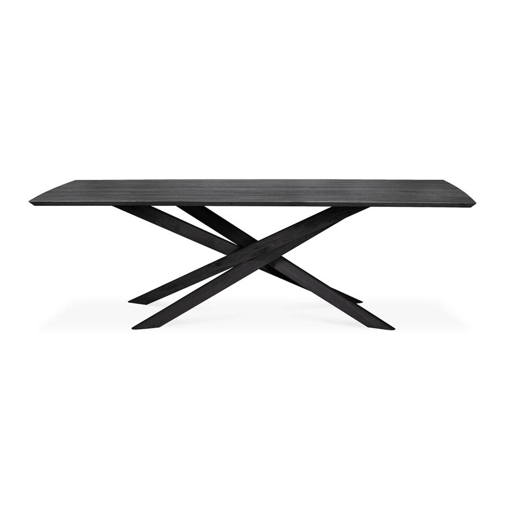 Mikado Dining Table - Black Oak