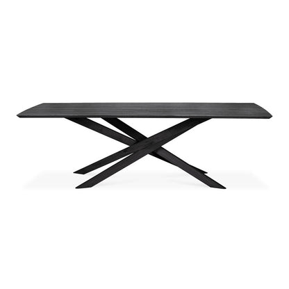 Mikado Dining Table - Black Oak