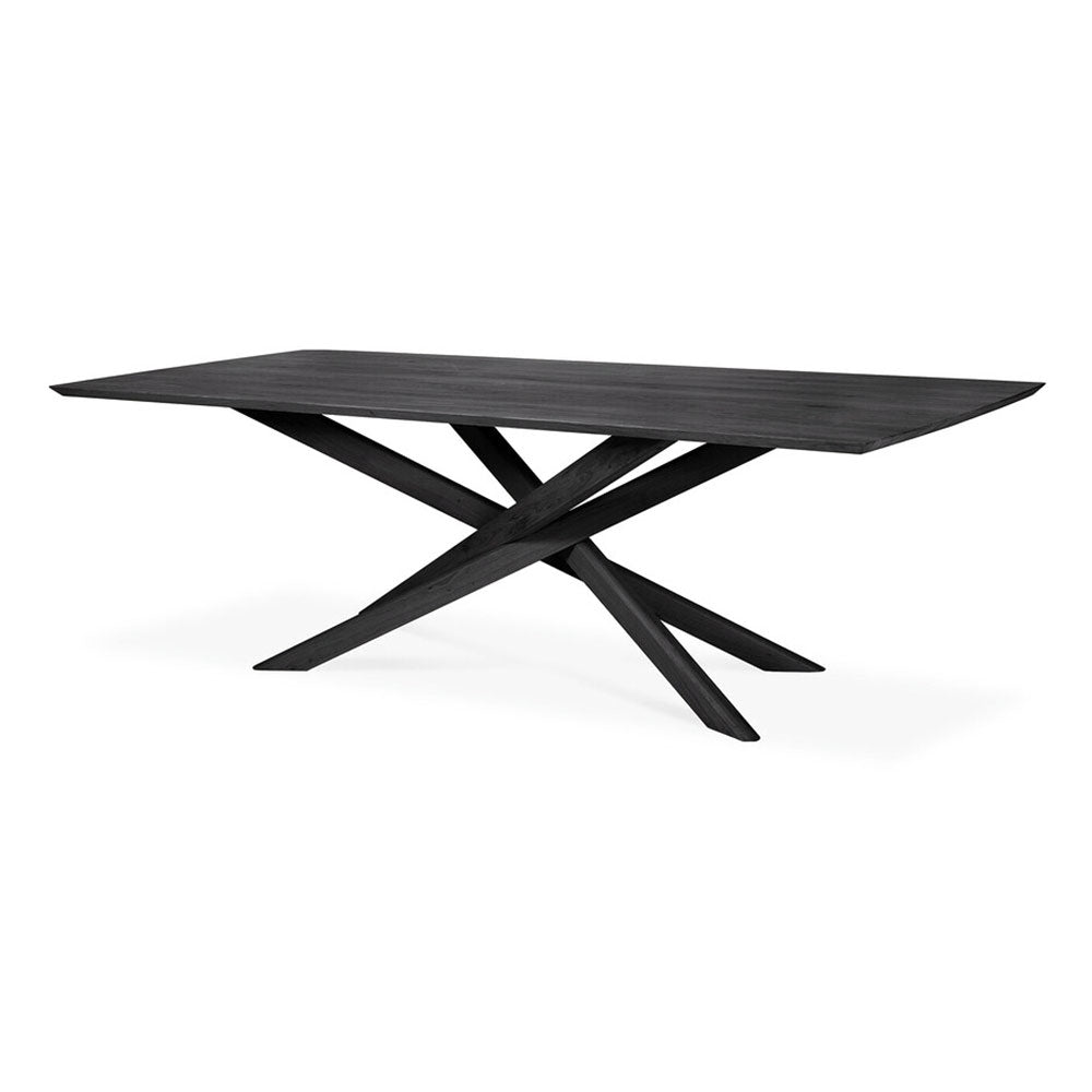 Mikado Dining Table - Black Oak