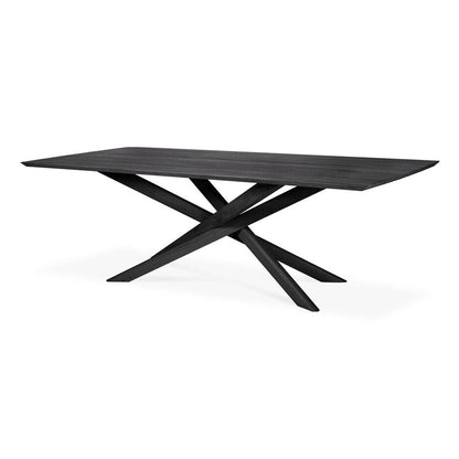 Mikado Dining Table - Black Oak