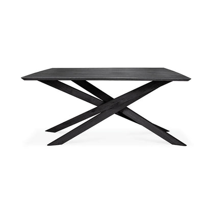 Mikado Dining Table - Black Oak