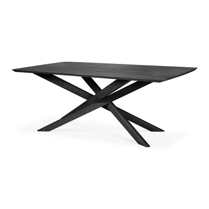 Mikado Dining Table - Black Oak