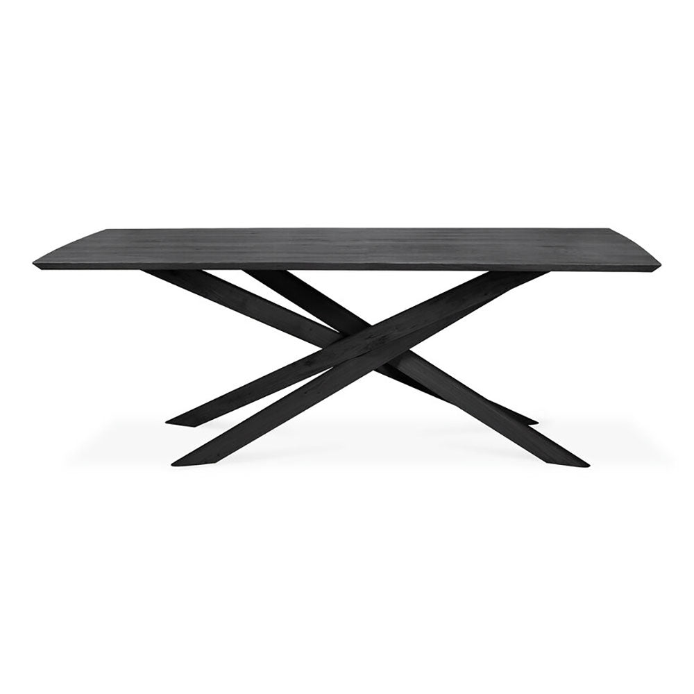 Mikado Dining Table - Black Oak