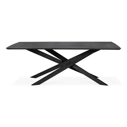 Mikado Dining Table - Black Oak