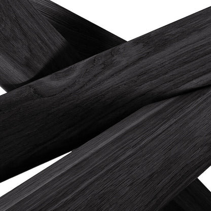 Mikado Dining Table - Black Oak
