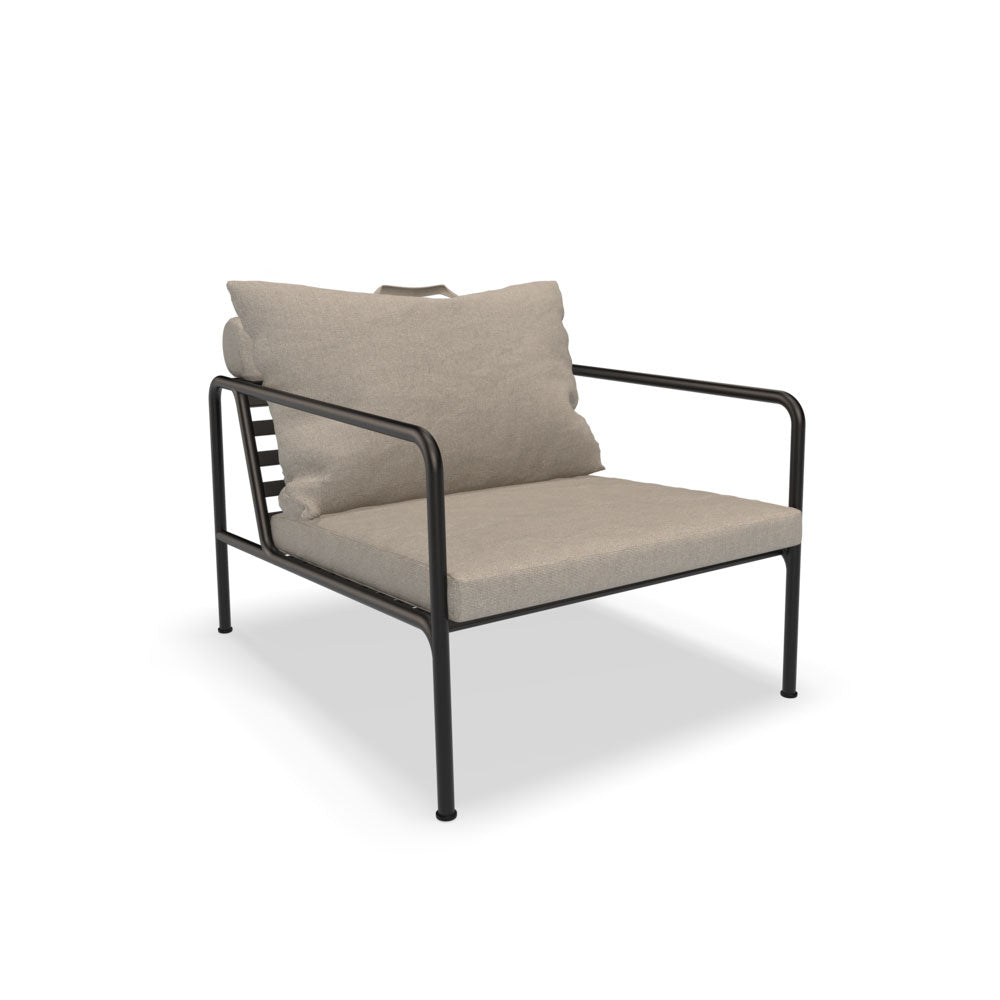 Avon Lounge Chair - Black Frame