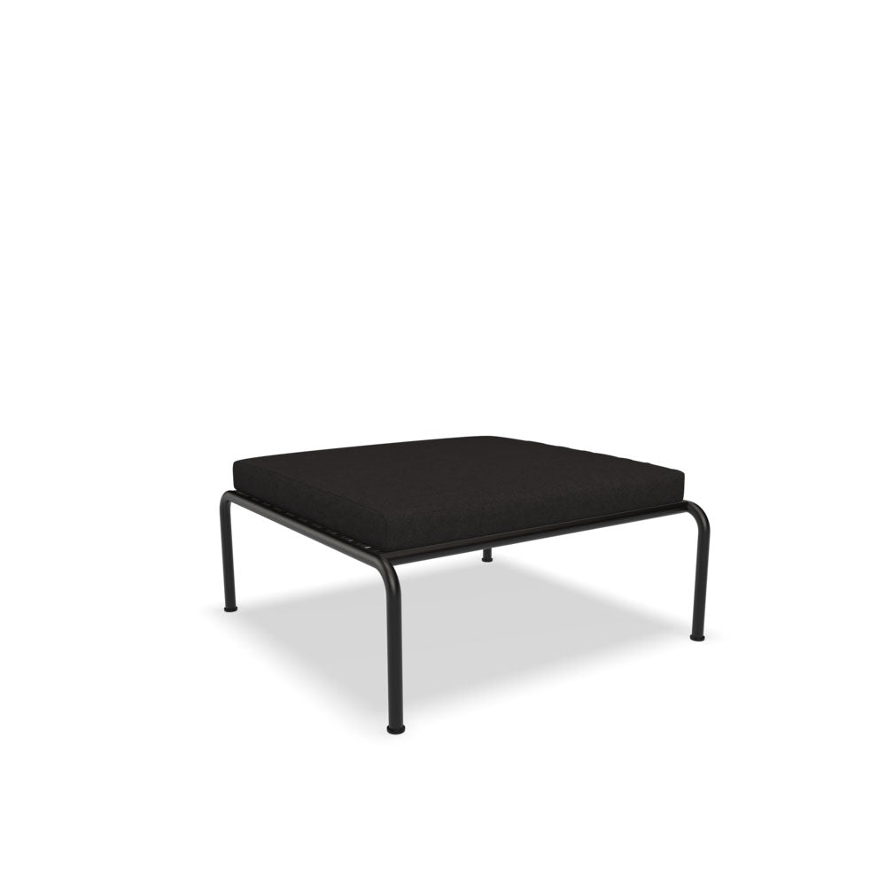 Avon Lounge Ottoman - Black Frame