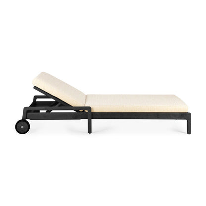 Black Teak Jack Outdoor Lounger