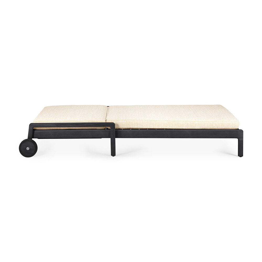 Black Teak Jack Outdoor Lounger