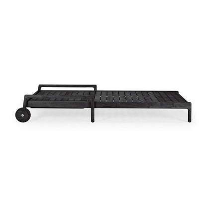 Black Teak Jack Outdoor Lounger