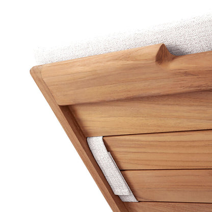 Teak Jack Outdoor Lounger