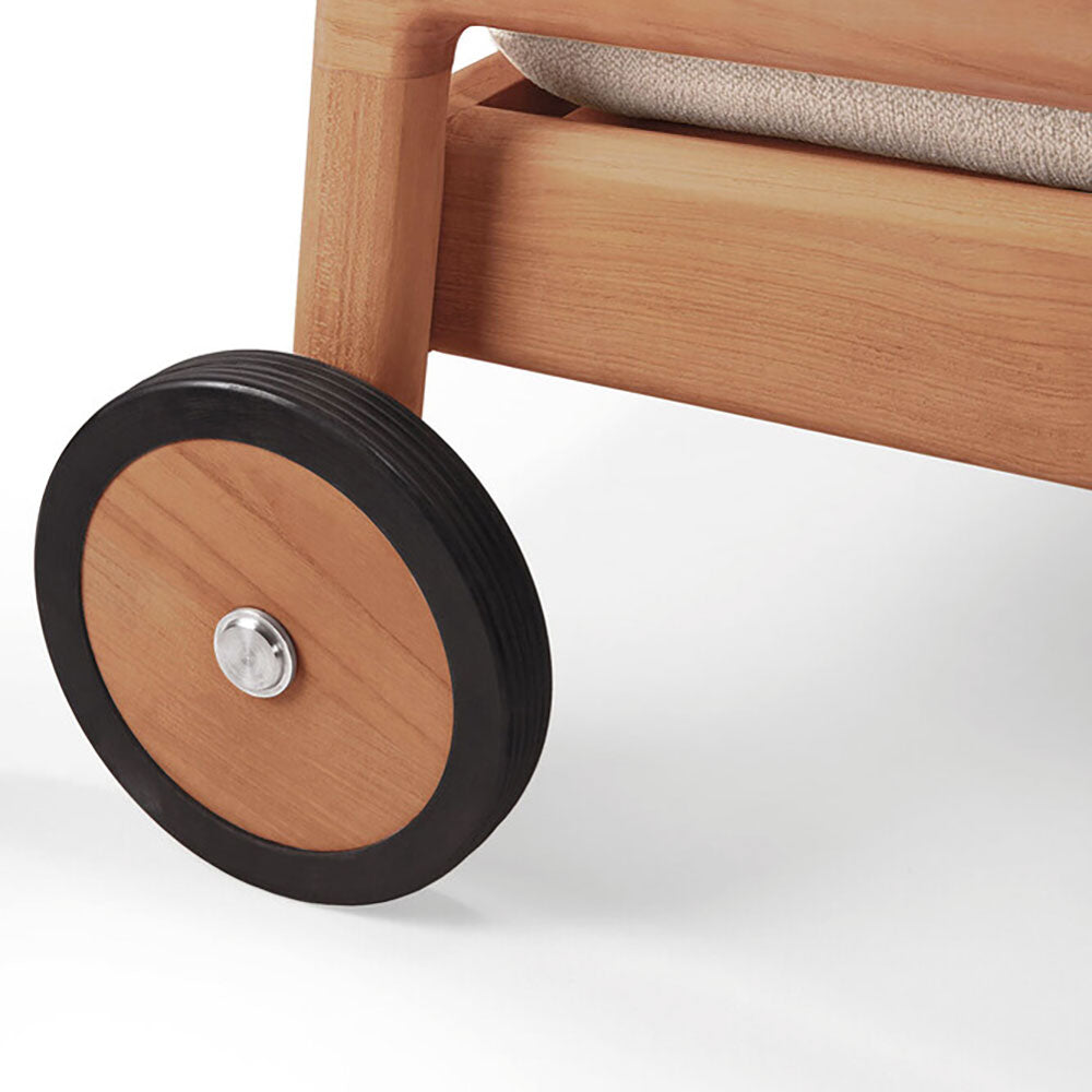 Teak Jack Outdoor Lounger