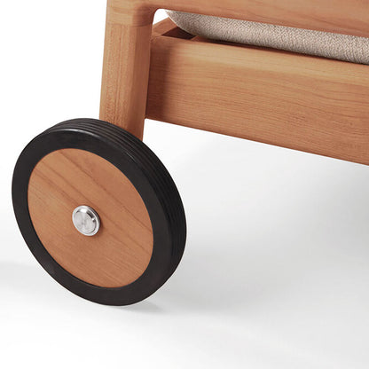 Teak Jack Outdoor Lounger