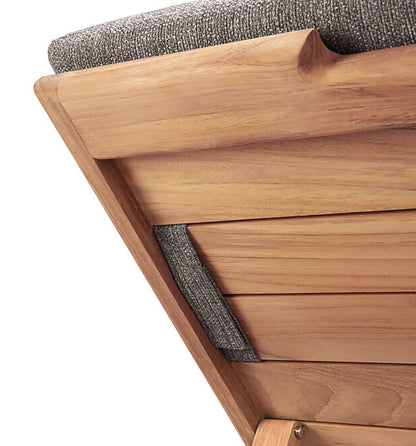 Teak Jack Outdoor Lounger
