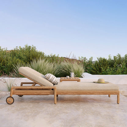 Teak Jack Outdoor Lounger