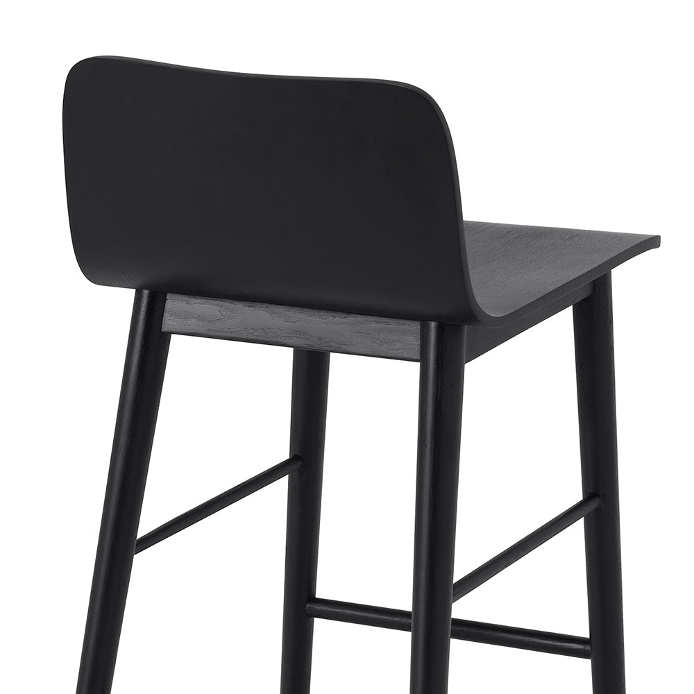 Tami Counter Stool - Black Oak