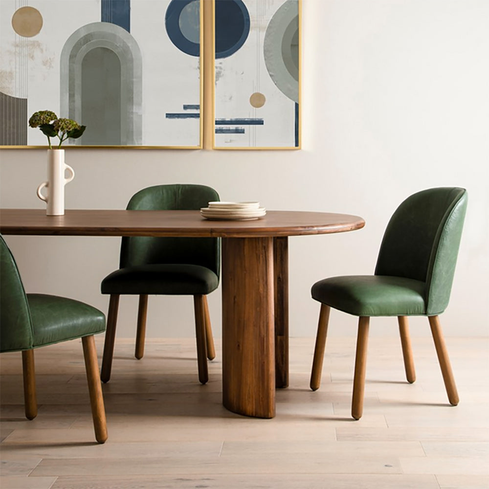 Crescent Dining Table - 118