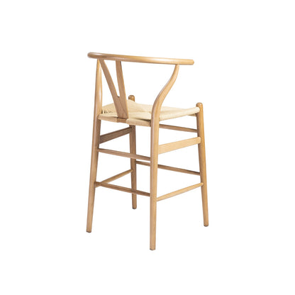 Wishbone Stool - Natural