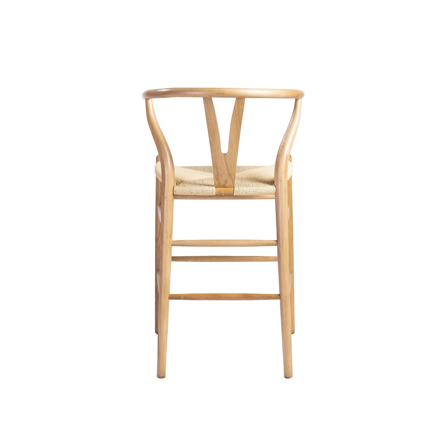 Wishbone Stool - Natural