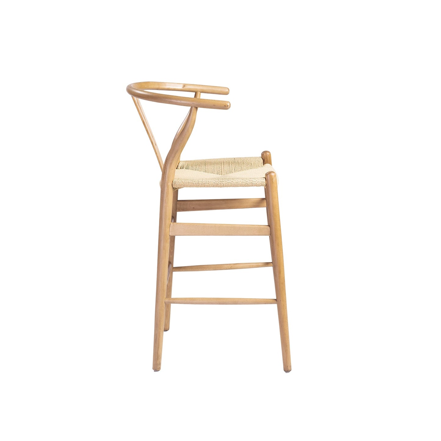 Wishbone Stool - Natural