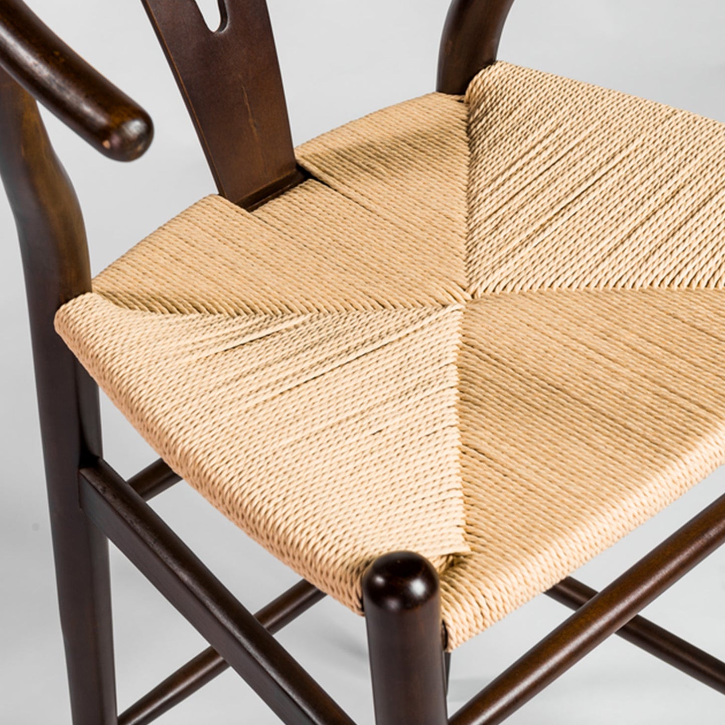 Wishbone Stool - Walnut