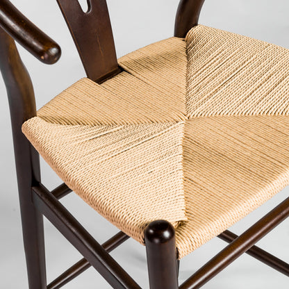 Wishbone Stool - Walnut