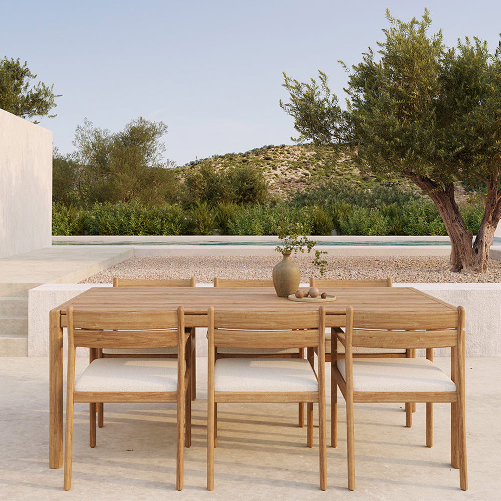 Jack Outdoor Dining Table - 79 / 99 / 118