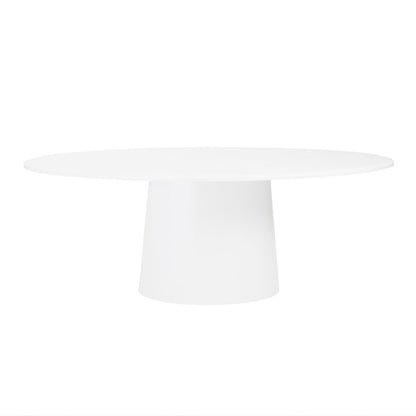 Deo Oval Laquered Dining Table - 78