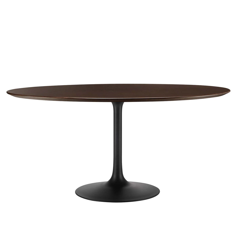 Round Tulip Dining Table - Walnut