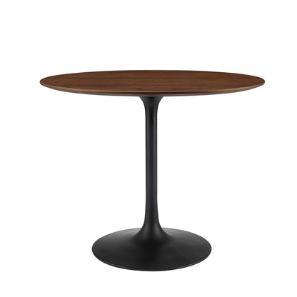 Round Tulip Dining Table - Walnut