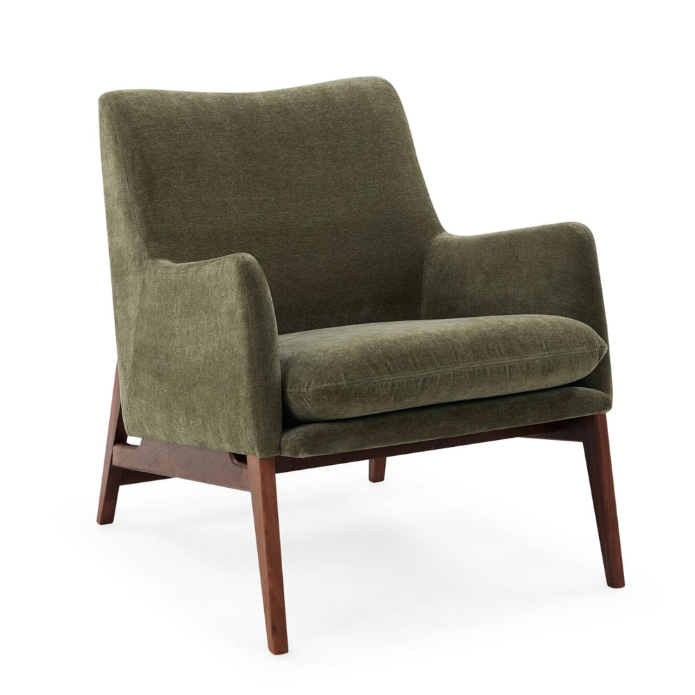 Lonny Lounge Chair - Olive