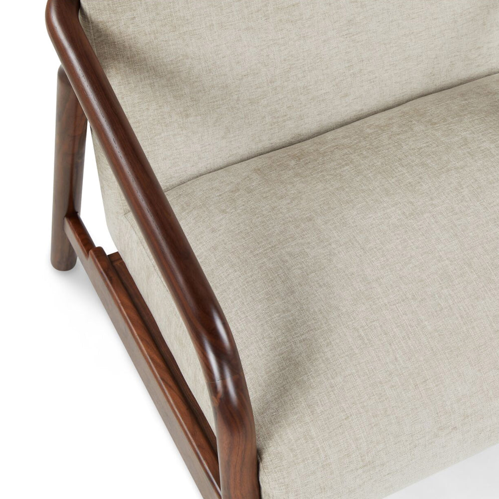 Addie Lounge Chair - Rust