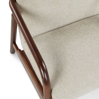 Addie Lounge Chair - Rust