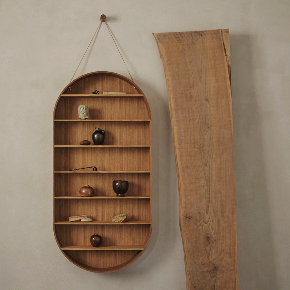 Oval Dorm Wall Shelf