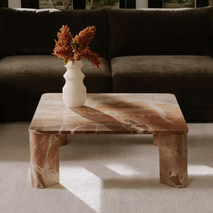 Mimi Marble Square Coffee Table