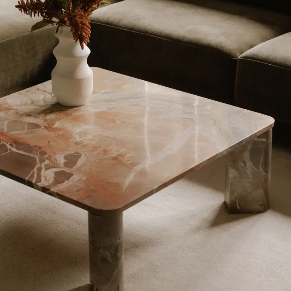 Mimi Marble Square Coffee Table