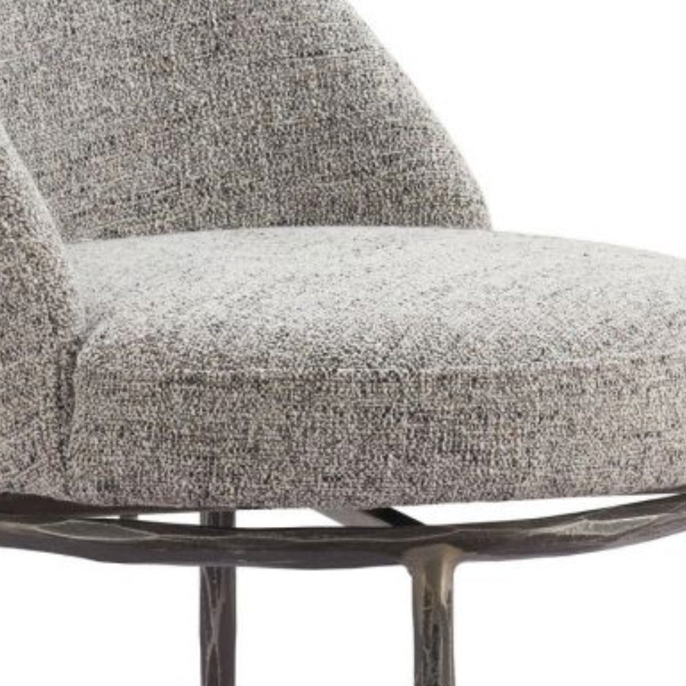 Norm Swivel Stool - Grey