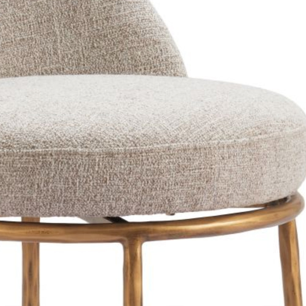 Norm Swivel Stool - Beige