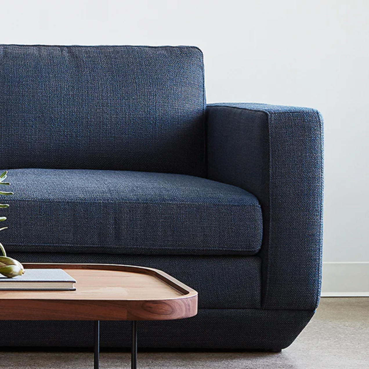 Podium 2 piece Sofa - Navy