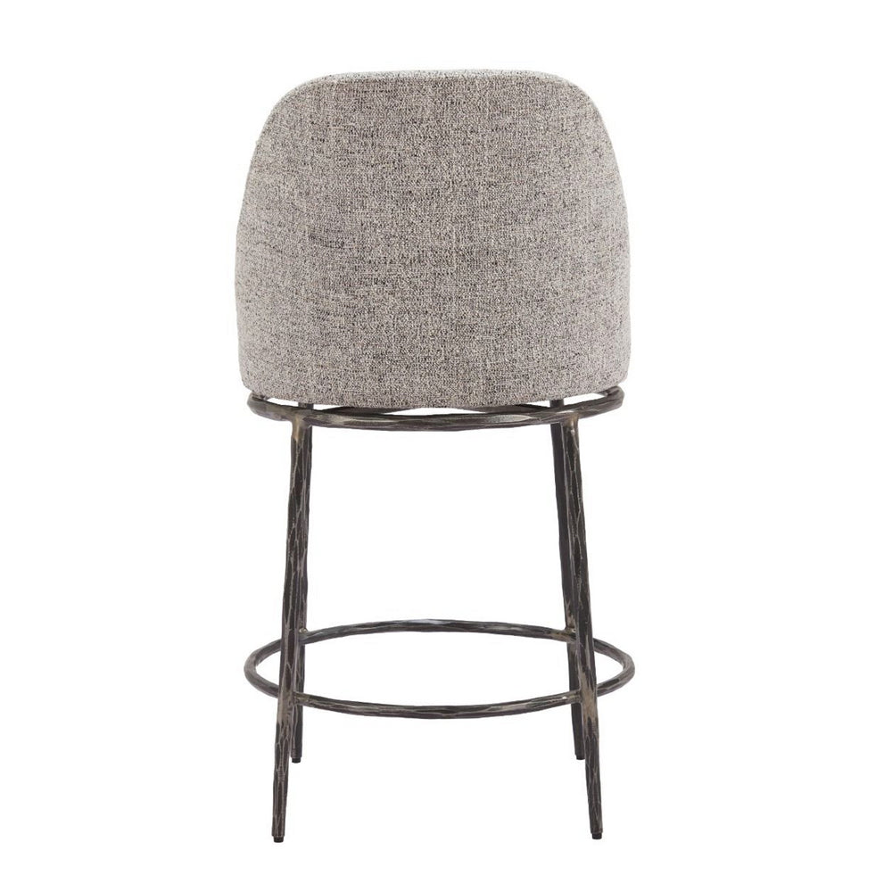 Norm Swivel Stool - Grey