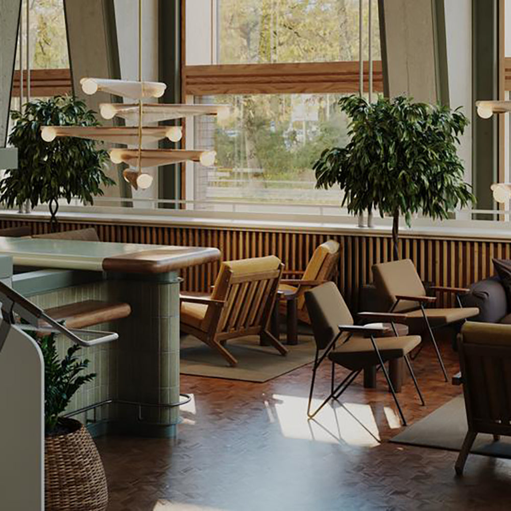 Sycamore Chandelier - 3 Tier