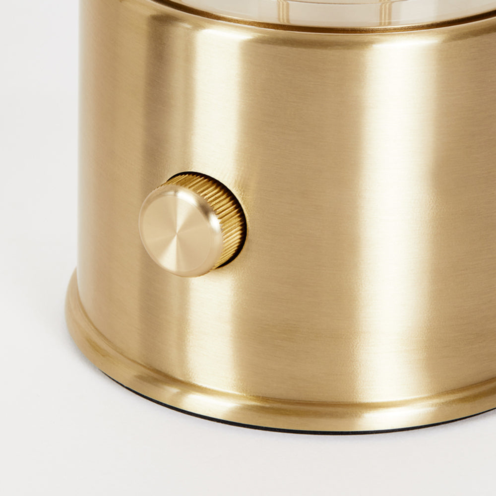 Muse Portable Outdoor Lantern - Solid Brass
