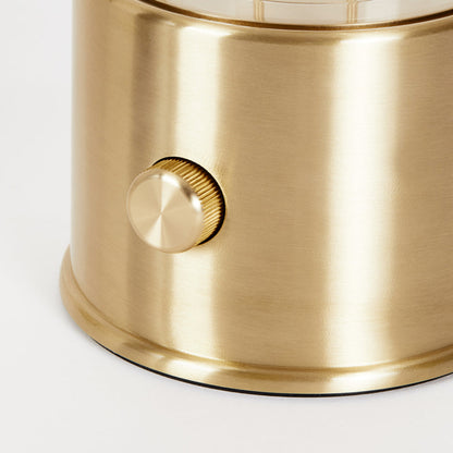Muse Portable Outdoor Lantern - Solid Brass