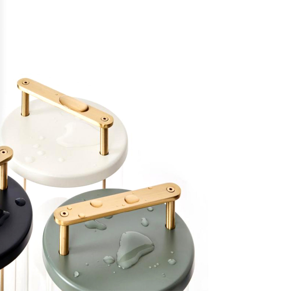 Muse Portable Outdoor Lantern - Solid Brass